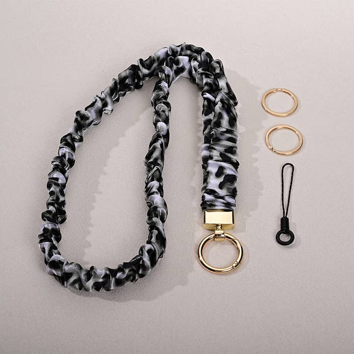 MKS America - Wholesale Lanyard - Women's - Wrinkle Lanyard With Accessories8