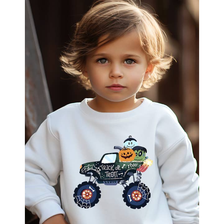 Monstertruck Halloween voor wholesale door Circus Threads LLC