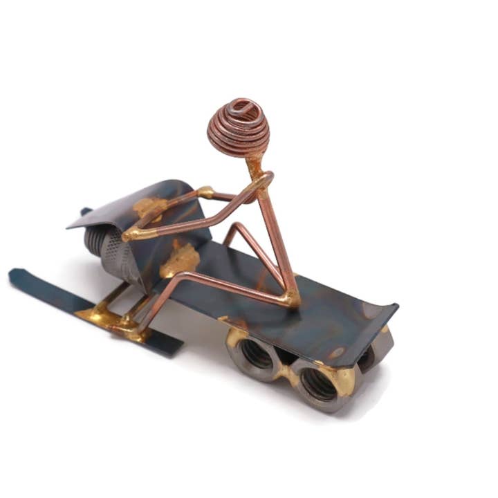 Rock Creek Metal Craft - Wholesale Decorative Tabletop Object - Snowmobile 1