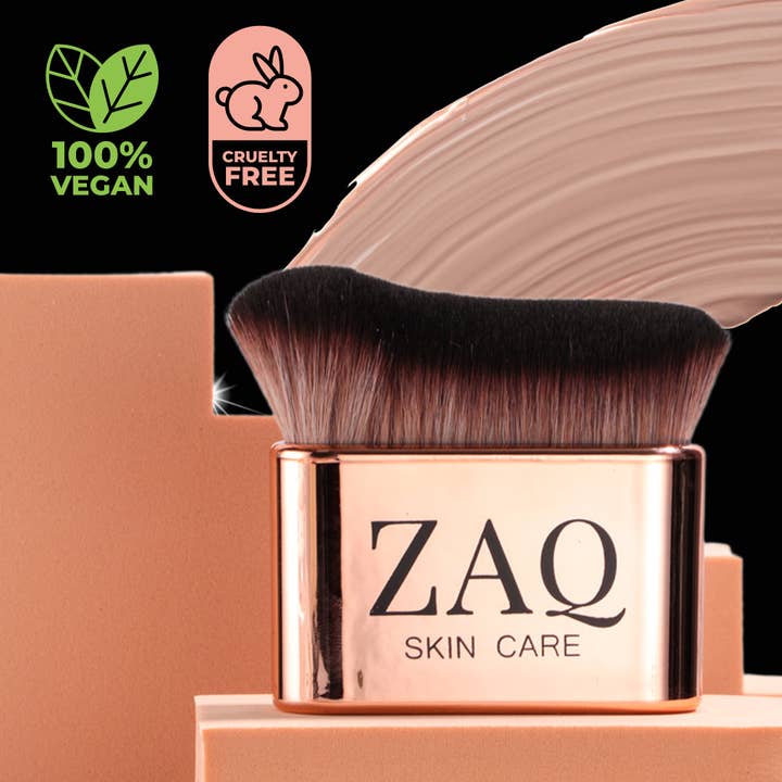 Brocha Kabuki para base líquida para difuminar para venta al por mayor de ZAQ Skin + Body Care