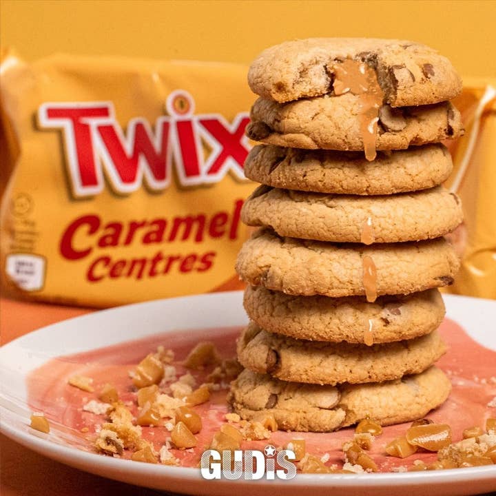 Gudis – Cookie por atacado – Twix Caramel Cookies 144g