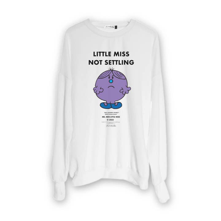 Jersey Little Miss Not Settling Jump, blanco para venta al por mayor de The Laundry Room