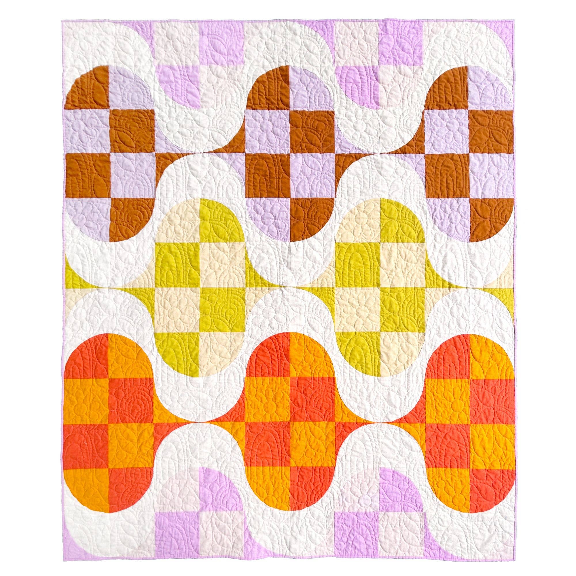 Megan Collins Quilt Design - Wholesale Craft Sewing Kit - Make Waves Quilt Pattern1