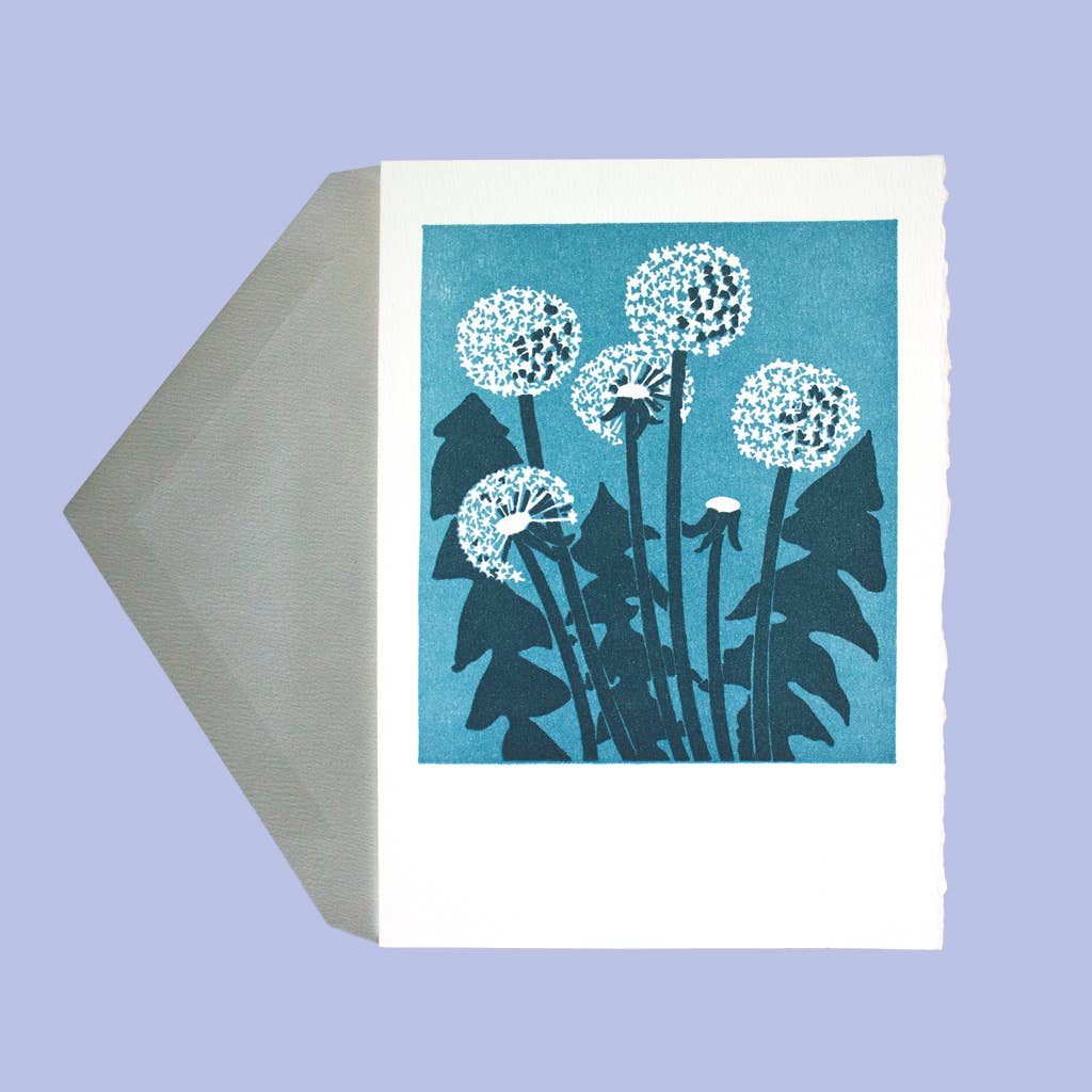 Saturn Press - Wholesale Everyday Greeting Card - Dandelions3