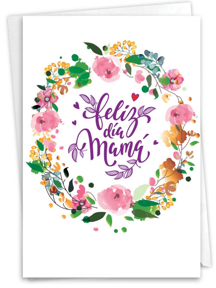 Mother's Day Card - Spanish Mother's Day for wholesale by NobleWorks