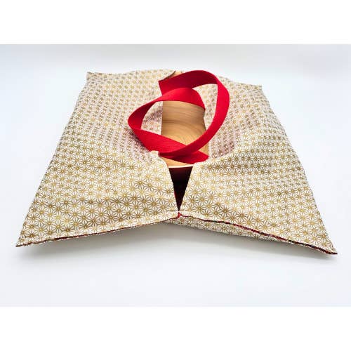 NS par Nathalie SEVE - Wholesale Food Storage Wrap/Bag - Reversible fabric flatholder pie bag5