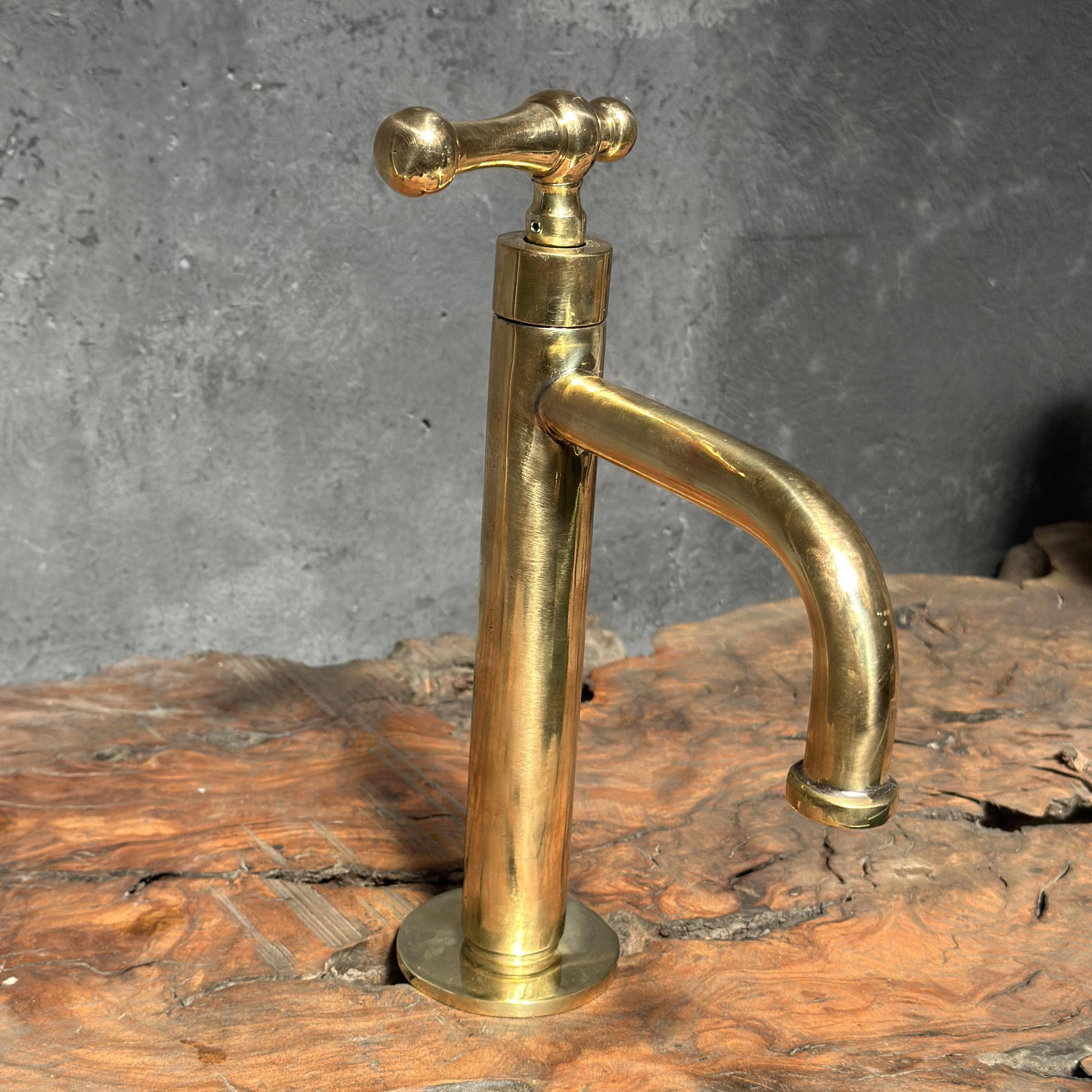 Artihand - Wholesale Kitchen Tool/Gadget - Unlacquered Brass Bathroom Faucet, Victorian Bathroom Faucet9