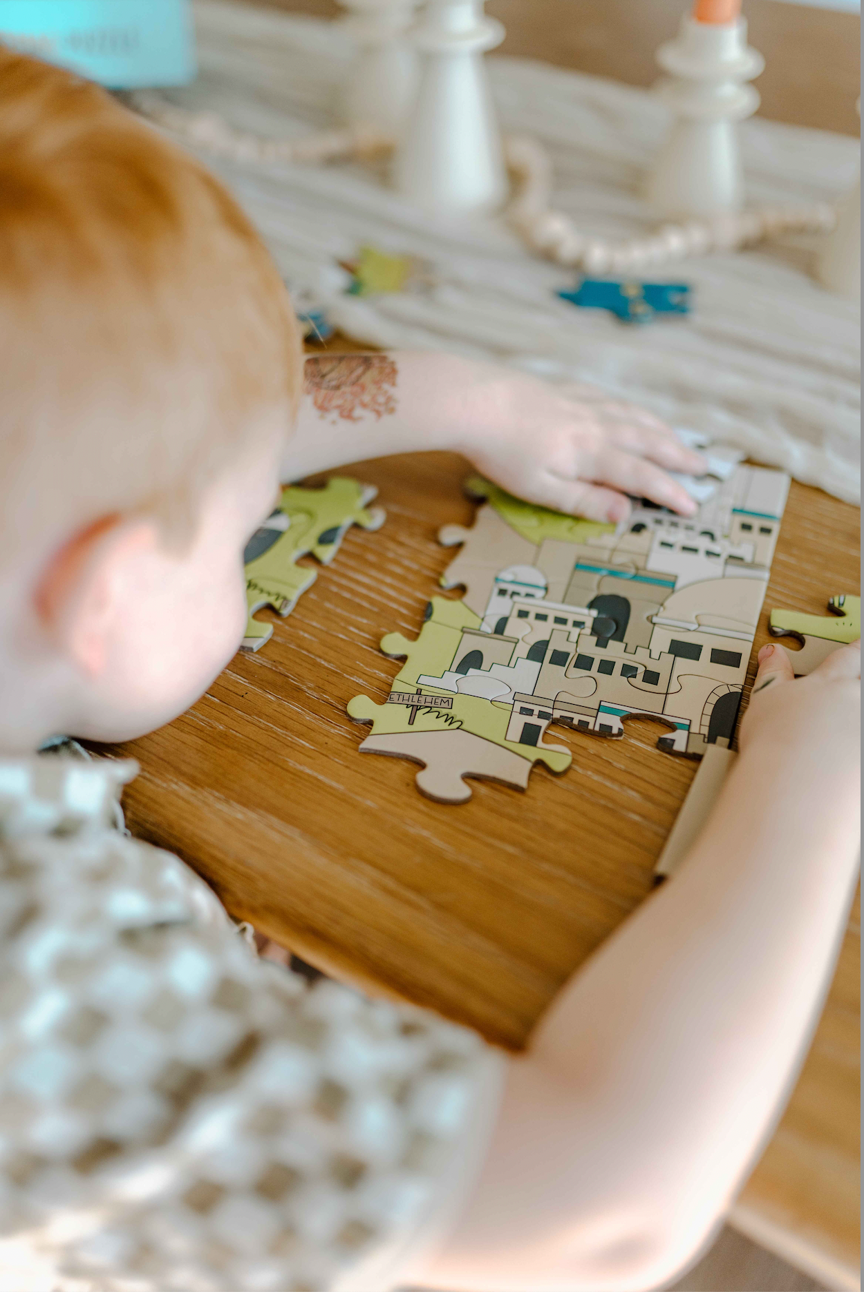 Tiny Theologians - Wholesale Puzzle - Kids - Journey to the Manger - 100 Piece Puzzle9