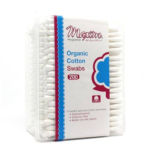 Wholesale Organic Cotton Swabs, 200 CT for your store - Faire