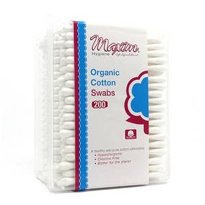 Mei Apothecary Biodegradable Pink Cotton Swabs - 200ct
