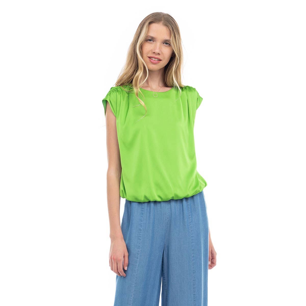 Naked Zebra Rack – Großhandel Tanktop – Damen – Bootsausschnitt-Top mit elastischem Saum6