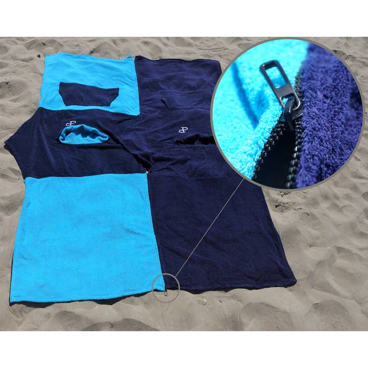 TSHOTSH – wholesale Strandhandduk – TSHOTSH konvertibel handduk-poncho V23