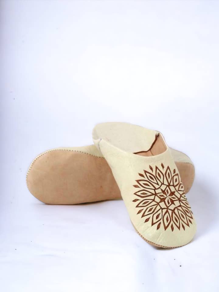 HandmadeBestSeller - Wholesale Slippers – Women's - Womens Moroccan Babouche Slippers Women Handmade Organic2