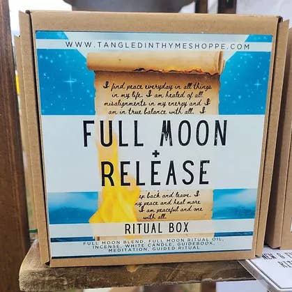 Full Moon Ritual Box for wholesale by Tangled in Thyme