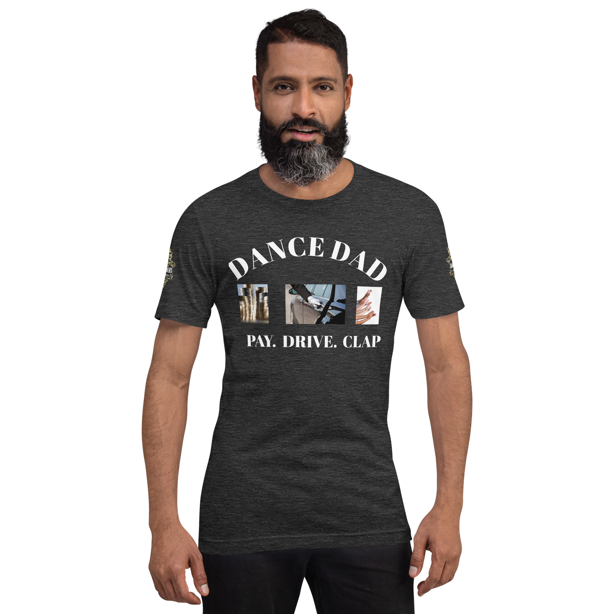 Diamond Eyes Enterprises - Wholesale Screen Printed T-Shirt - Men's - Dance Dad Shirt6