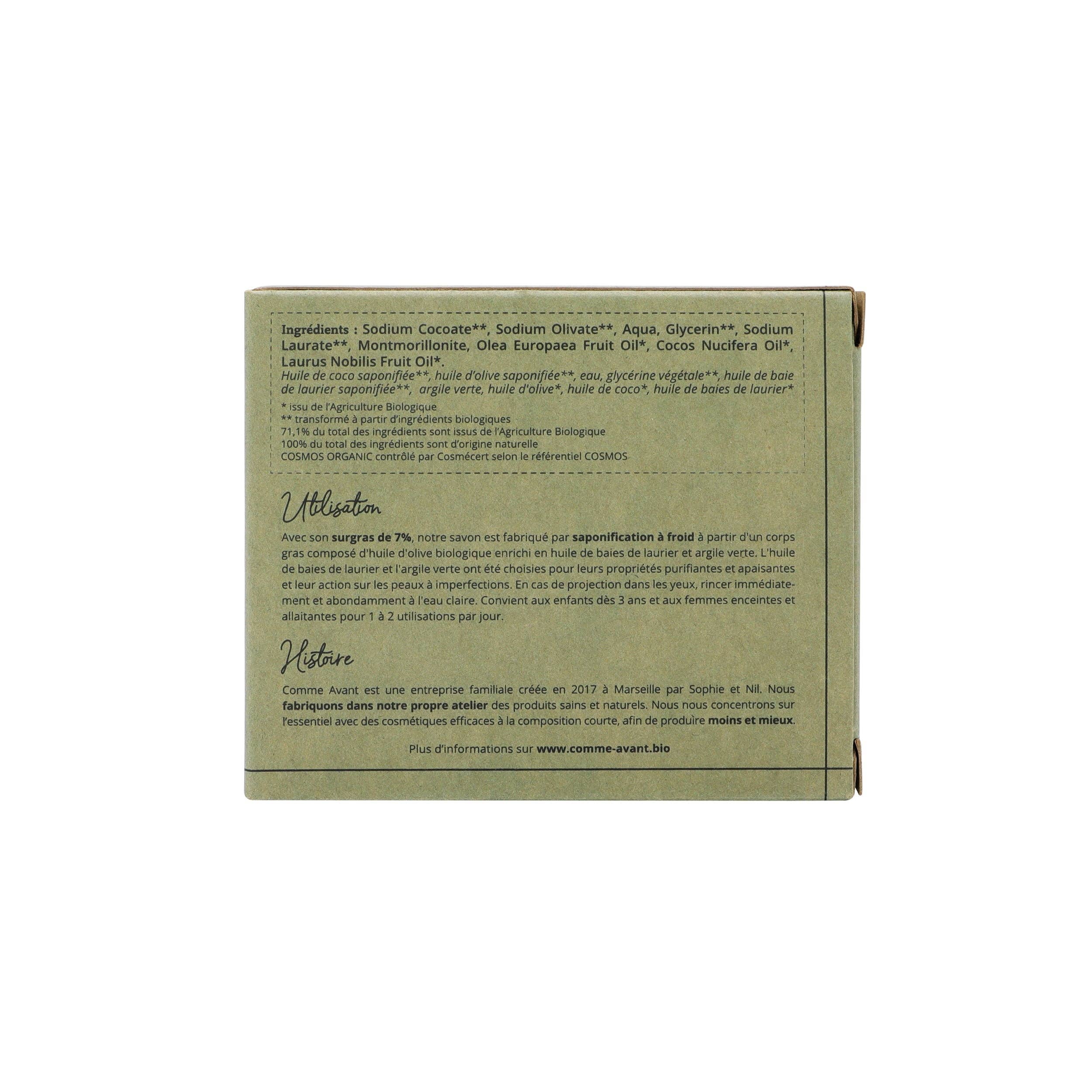 Comme Avant - Wholesale Bar Soap - Laurel berry oil soap4