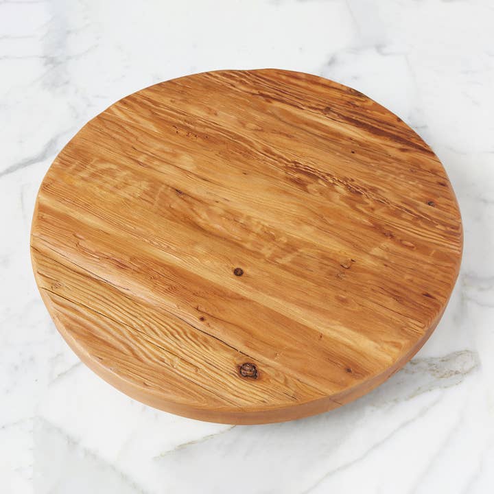 etúHOME - Venta al por mayor Bandeja giratoria - Tapa de pino rústico natural para bandeja giratoria.