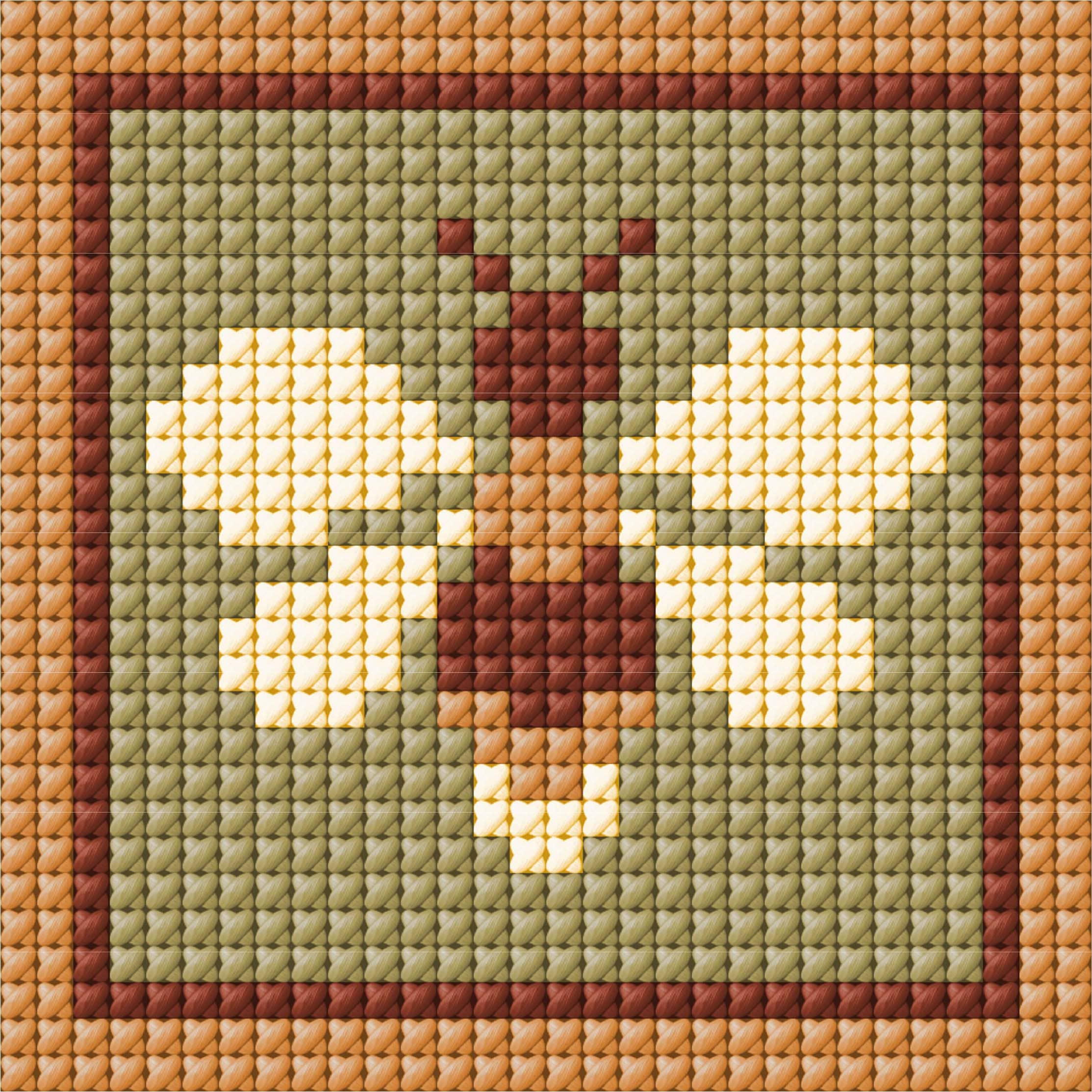 Gustaf's Gallery – wholesale Embroidery/cross-stitch supplies – Bee Tapestry Mini-kit, Easy to Do, Kid's Craft1