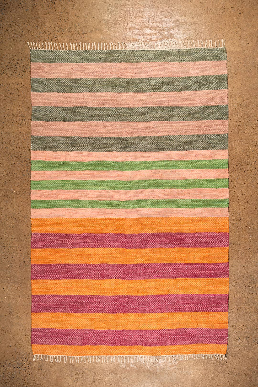 Ian Snow Ltd - Wholesale Area Rug - Stripe Trio Large Recycled Rug1