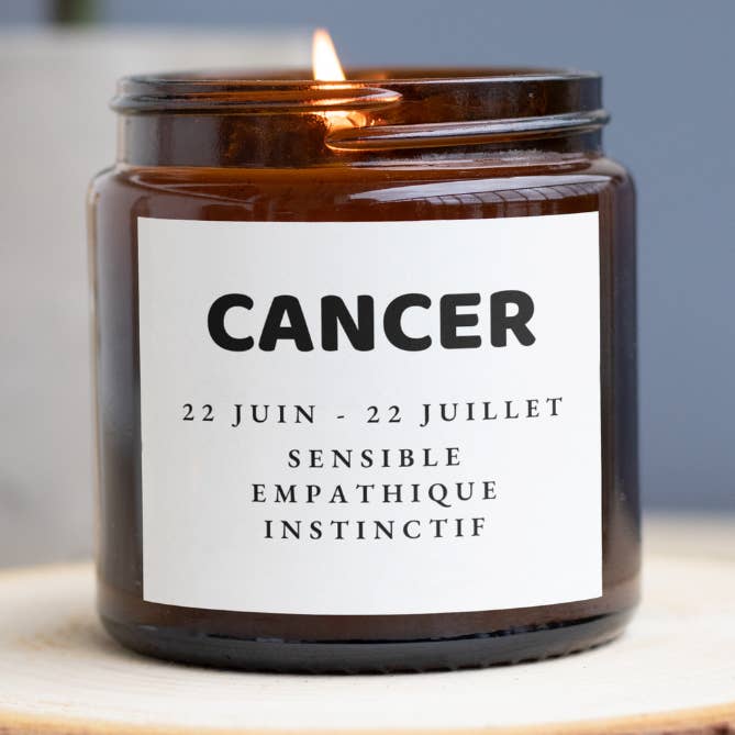 Bougie - Cancer pour la vente par MAMIE CANDLE