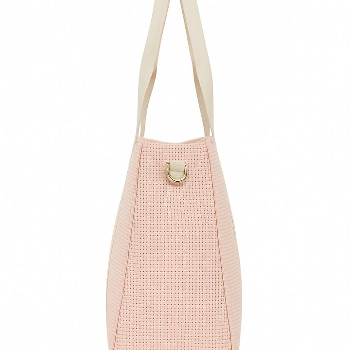 AMPERE CREATIONS - Wholesale Tote Bag - Women's - Margo Two-Tone Cotton Canvas Tote Bag with Adjustable Strap6