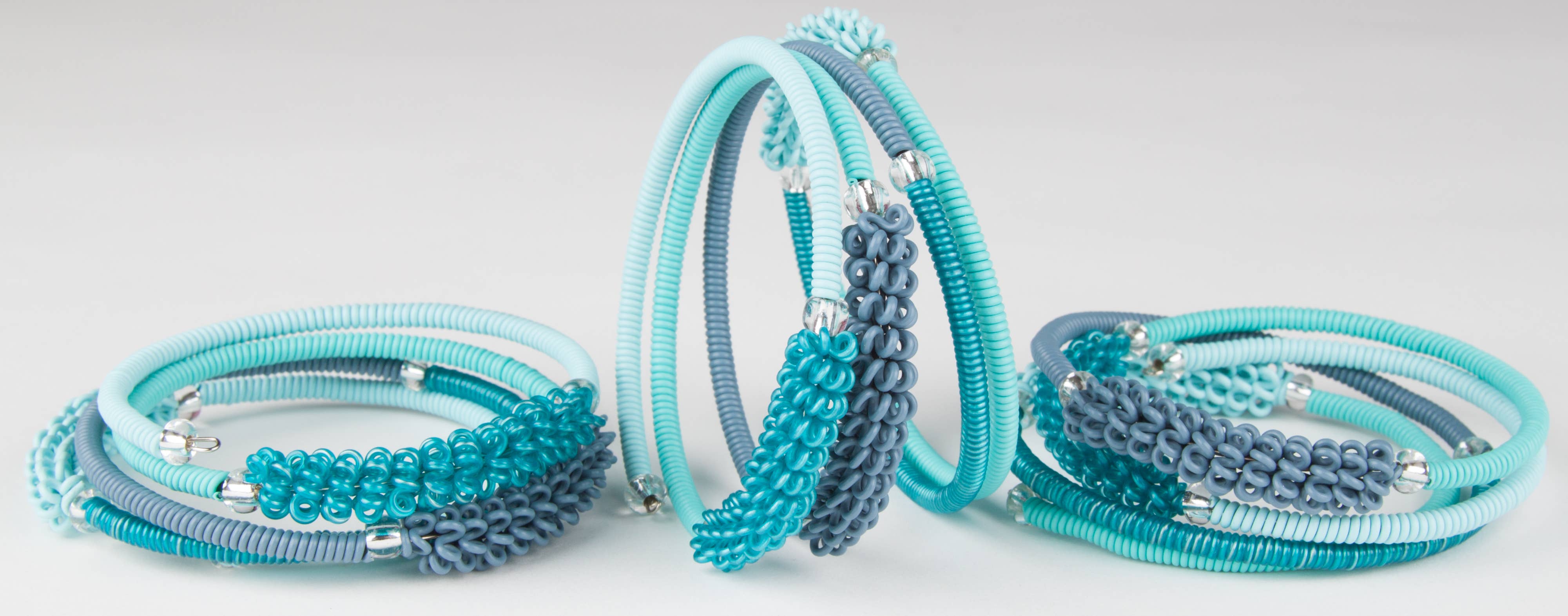 Bridge for Africa - Wholesale Woven/Braided Bracelet - Spiral Bracelet - available in a variety of colors5