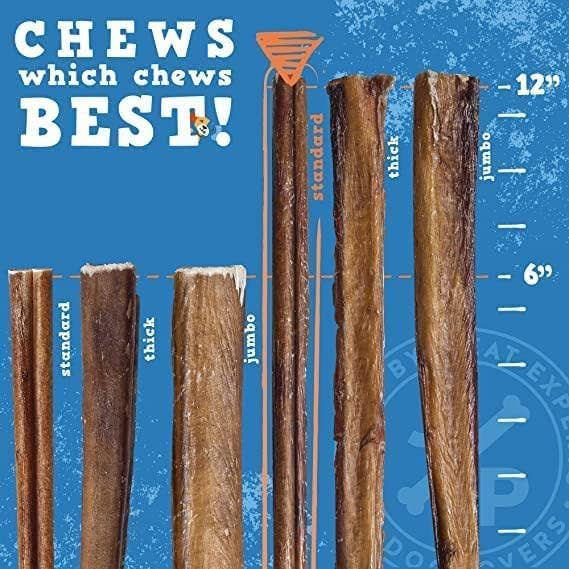 Elite Pet Distributors - Wholesale Pet Treats - Dog - Jack & Pup Premium Grade Odor Free Bully Sticks Dog Treats 1 Count4