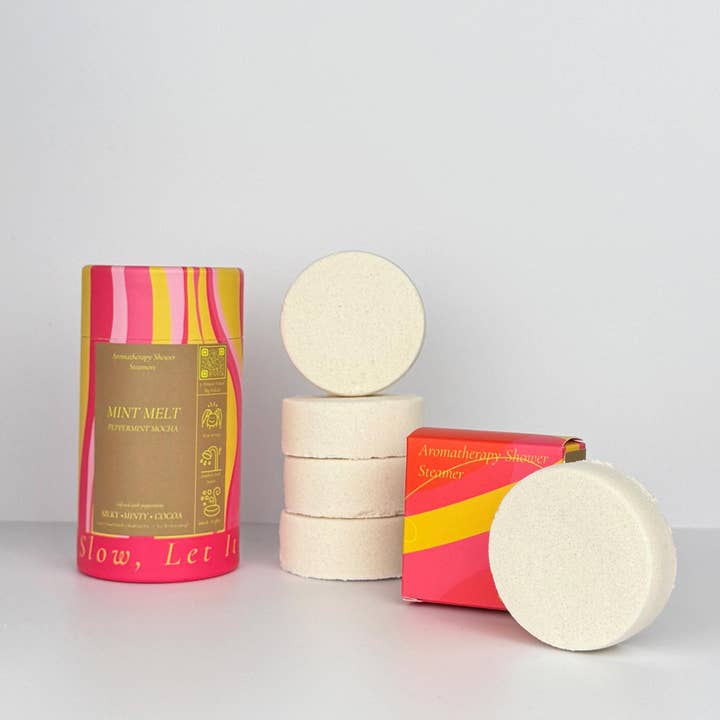 Christmas Aromatherapy Shower Steamers Spa Gift Set for wholesale by SloGlo