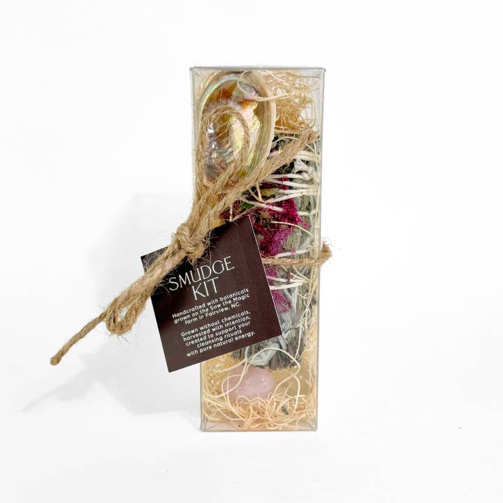 🌿 SAGE SMUDGE KIT FOR CLEANSING + RITUAL INTENTION 🔥✨ for wholesale by Sow the Magic