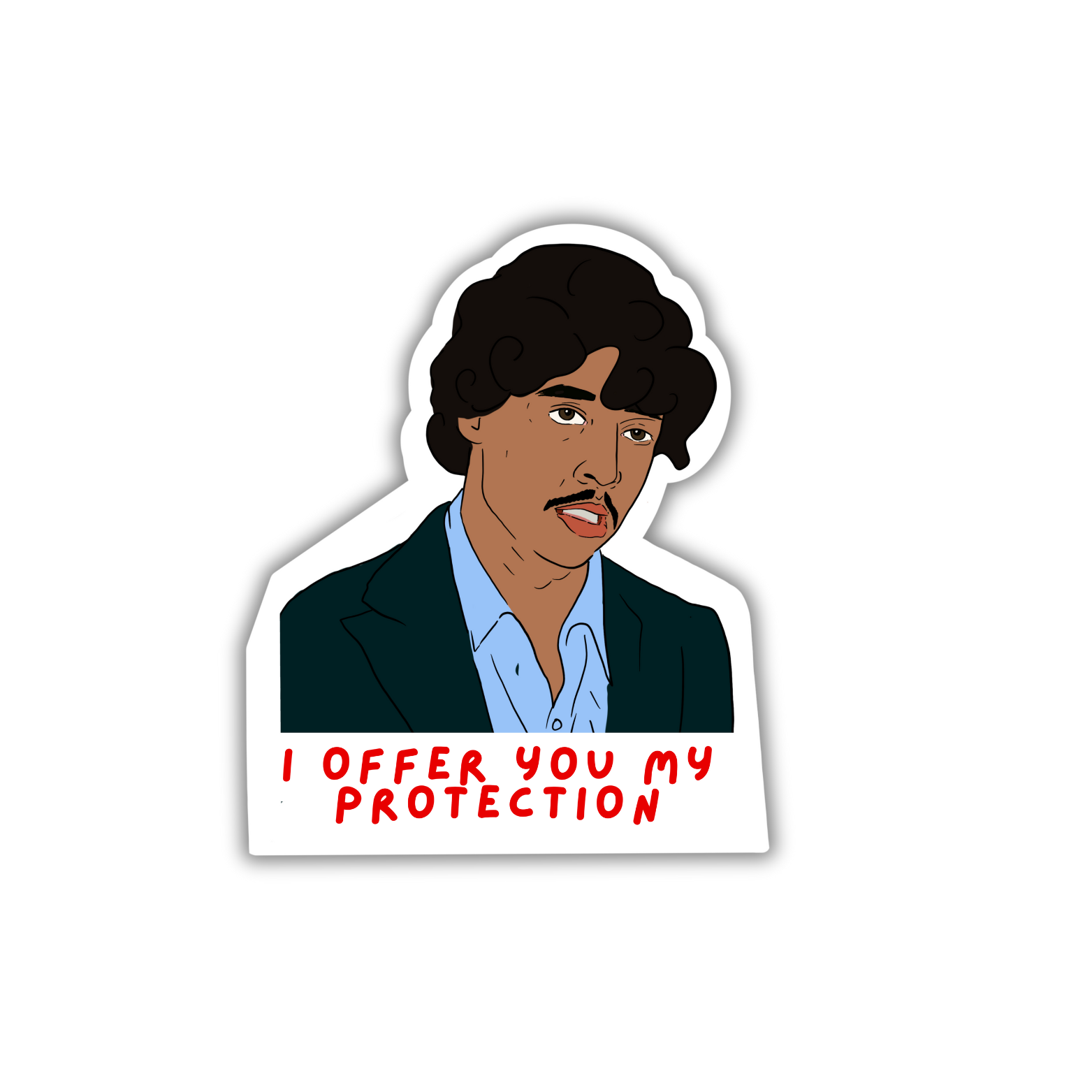 Gaec Studio - Wholesale Sticker - I offer you my protection Pedro, Napoleon Dynamite  Pop Culture Sticker 1