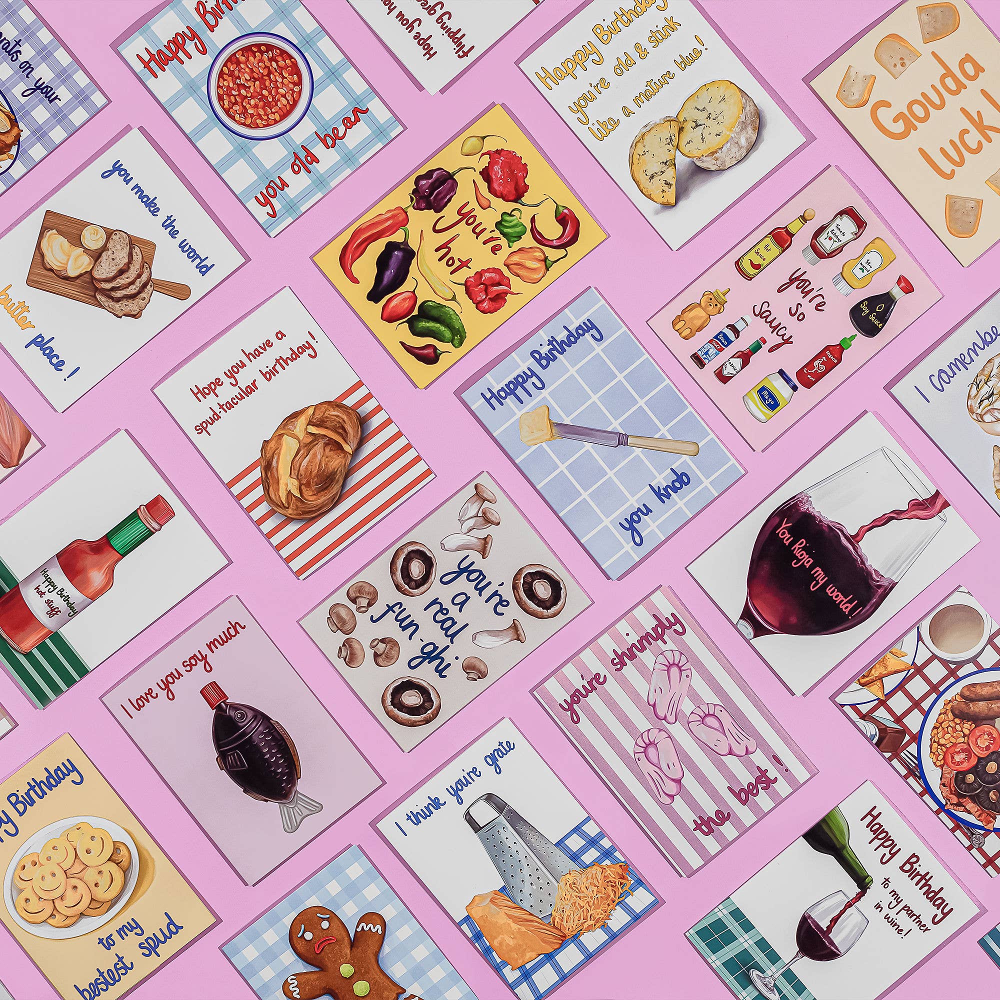 Katie Tinkler illustration - Venta al por mayor Tarjetas de San Valentín - Love You Soy Much - Tarjeta de felicitación para el día de San Valentín7