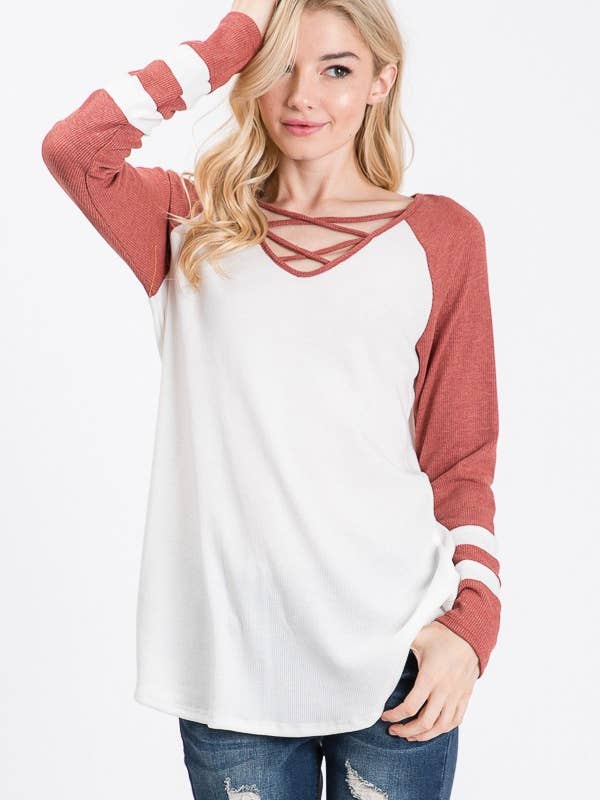 lovely melody - Vente Chemise – femme - T8094 - MANCHES LONGUES AVEC RAYURES ET DÉTAIL AU NIVEAU DU COU14