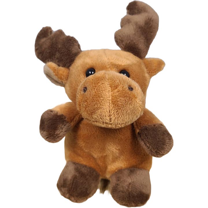 Canned Gifts - Wholesale Stuffed/Plush Toy - Kids & Baby - Rocky the Canned Moose - Stuffed Animal Plush w/Funny Jokes
