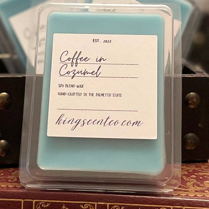 Coffee in Cozumel Wax Melt for wholesale by King Scent Co.