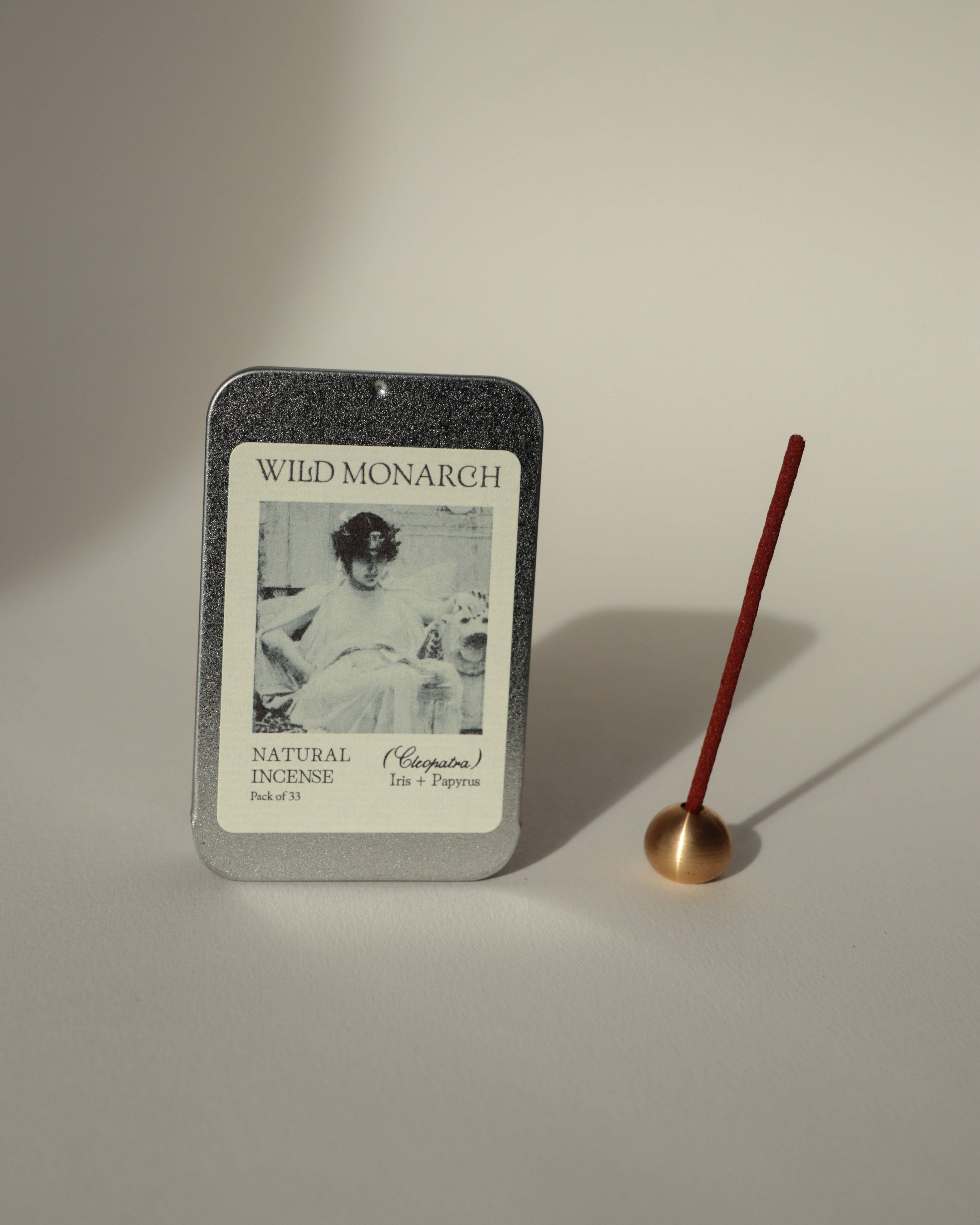 Wild Monarch Incense - Vendita all'ingrosso Incensi - Incenso Naturale Cleopatra (Iris + Papiro)3