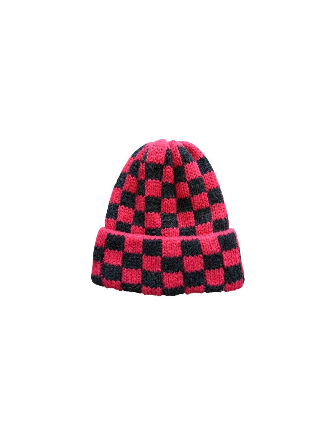 Funkyrel® Atzbranding Limited - Wholesale Beanie - Women's - Haila - Winter Checkered Knitted Beanie2