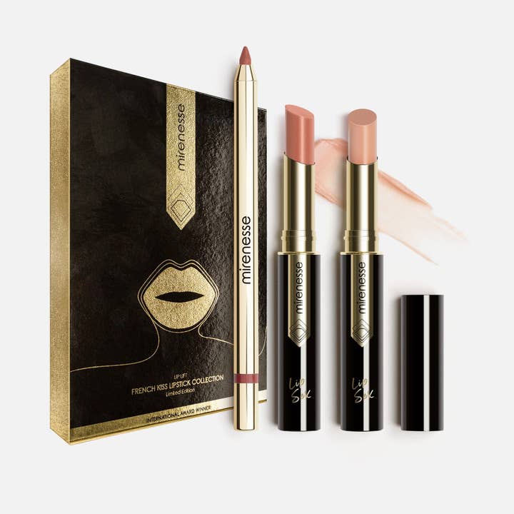 Lets Get Nude- Lip Sex Plump Fill Tint Trio for wholesale by Mirenesse