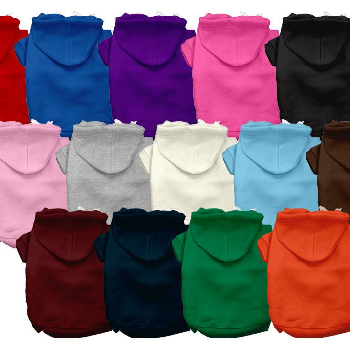 Plain Dog Cat Hoodie for Pets for wholesale by As You Wish Apparel