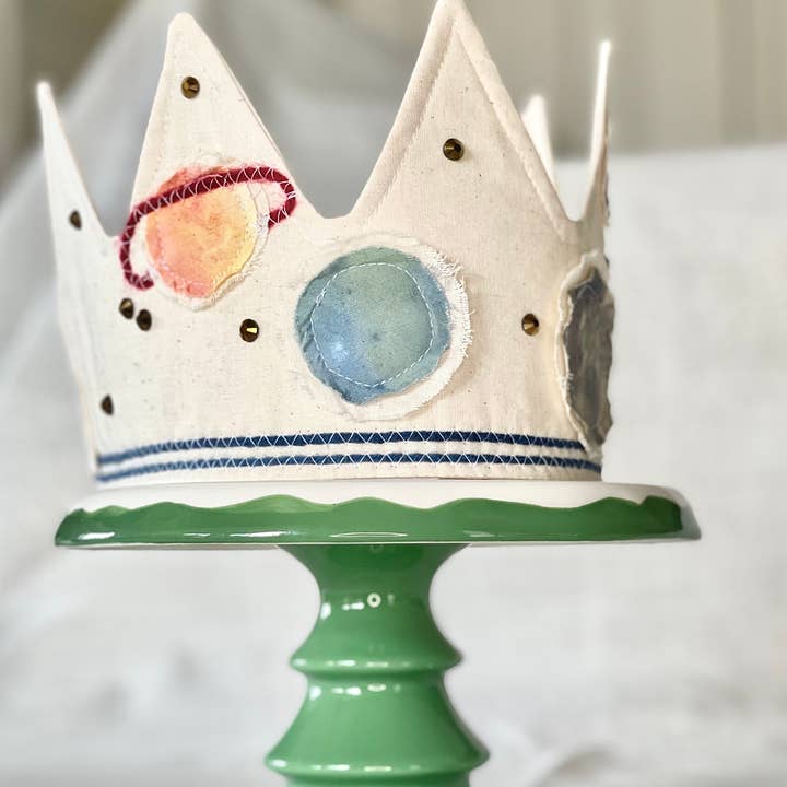 Couronne d'anniversaire pleine grandeur sur le thème de l'espace pour enfants pour la vente par A Thousand Freckles