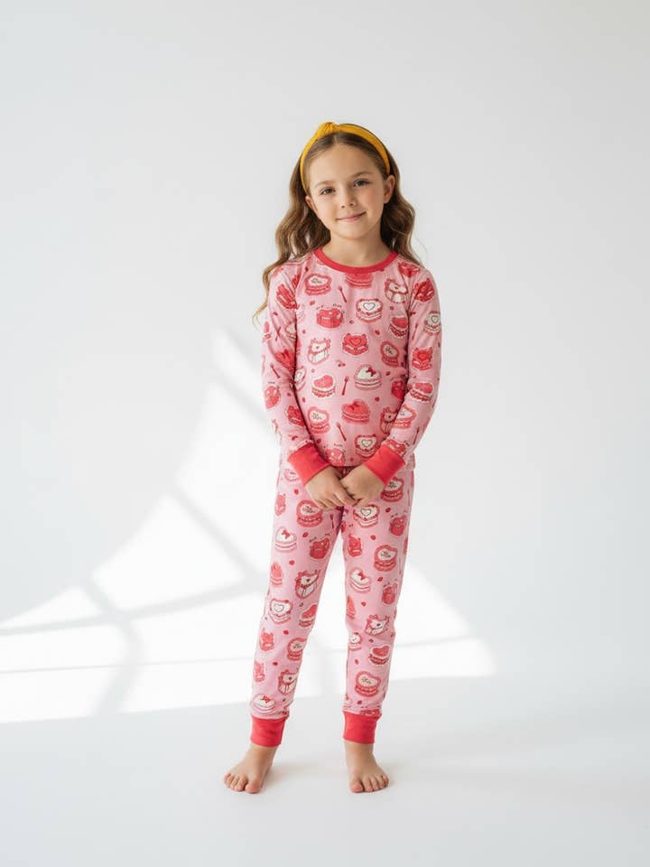 Sweetheart Cakes (Long Sleeve PJ) for wholesale by DreamLet