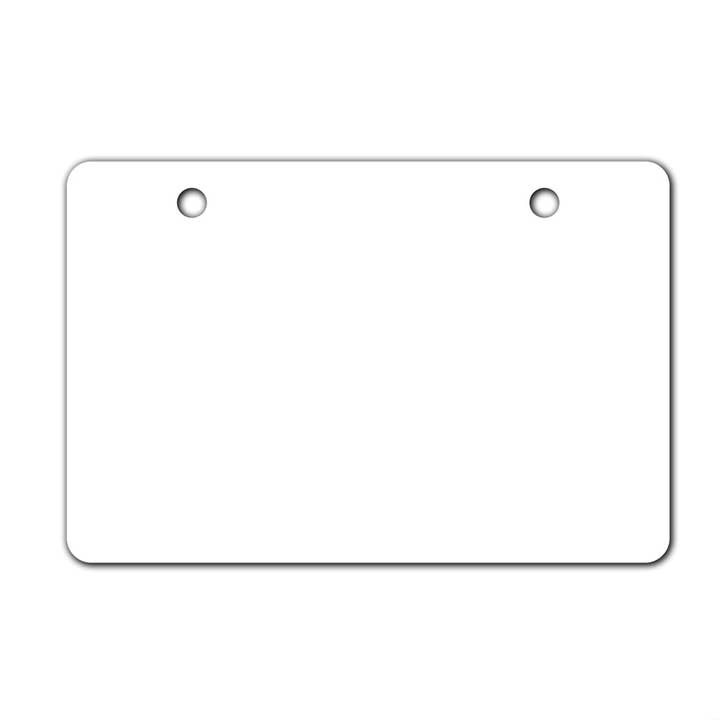 Small License Plate Sublimation Blank 2 Pack for wholesale by Next Innovations