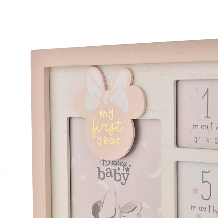 WIDDOP and Co. - Vendita all'ingrosso Cornice portafoto - Cornice portafoto Disney con apertura multipla Minnie My First Year