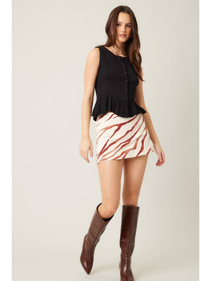 ILLA ILLA - Wholesale Cardigan - Women's - Everyday Comfort Knit Ruffle Hem Cardigan Sweater Tank10