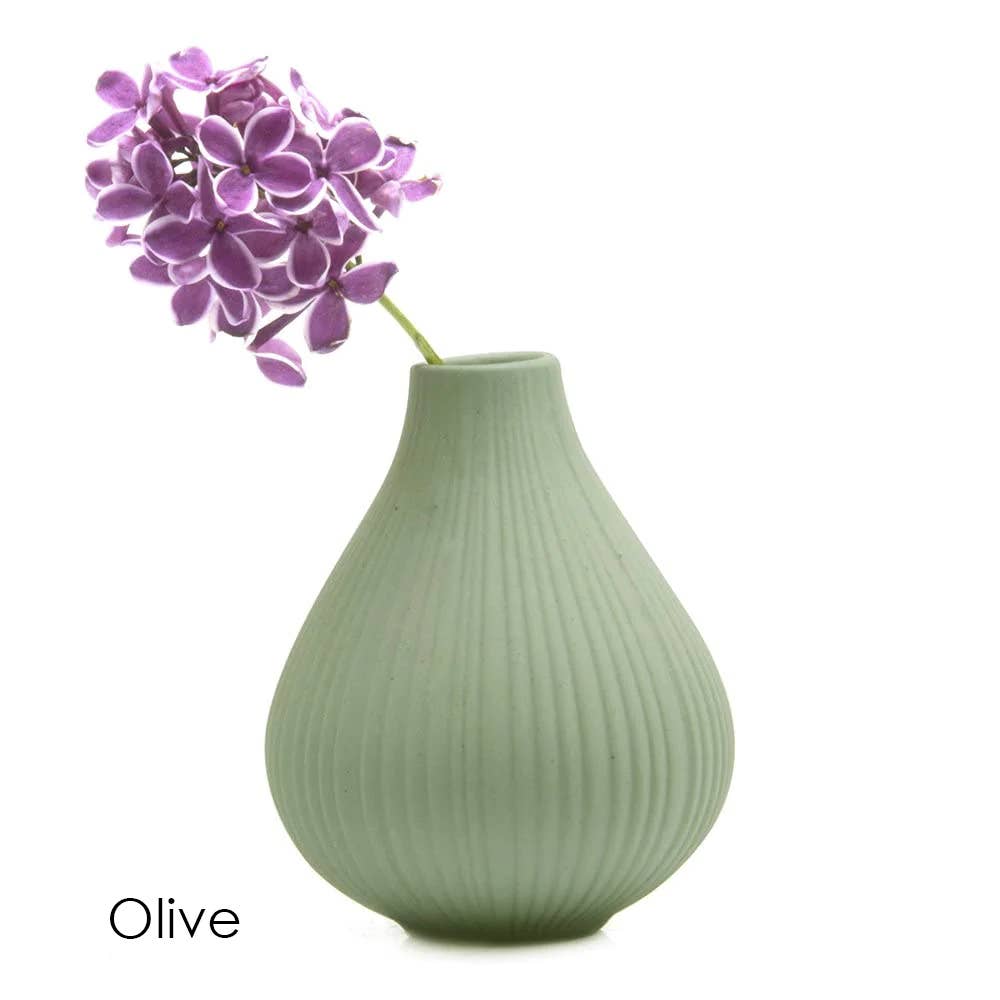 Chive UK - Wholesale Vase - Frost Porcelain Colorful Bud Vase For Flowers Bulk2