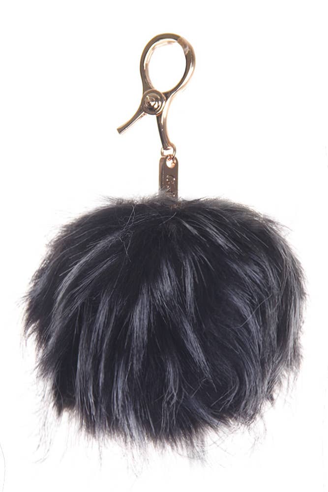 Hana – wholesale Keychain – Women's – C.C Fur Ball Bag Key Chain1