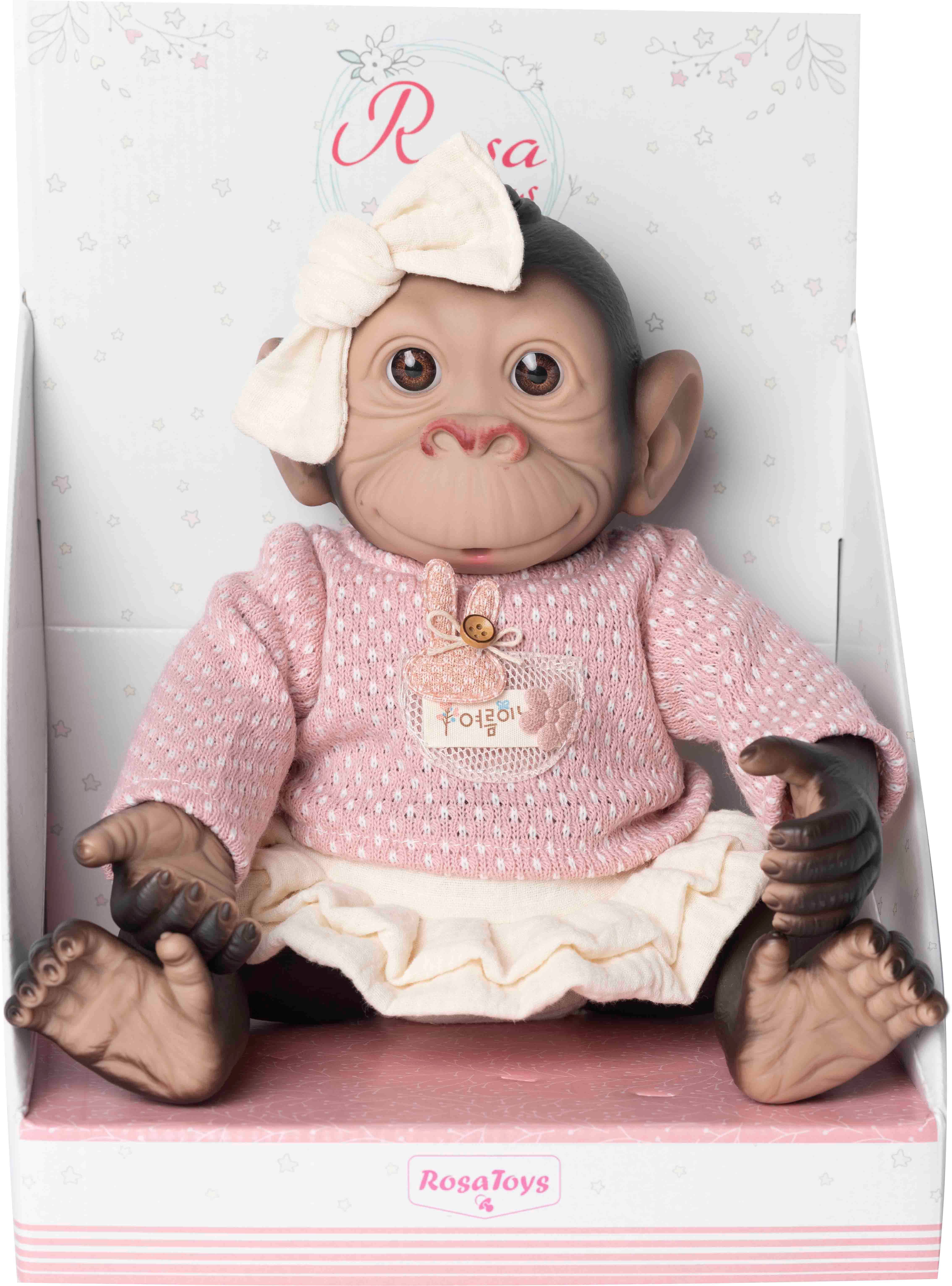 MUÑECAS ROSATOYS, S.L. - Wholesale Doll - Kids - Reborn jumpsuit with sweater and skirt1