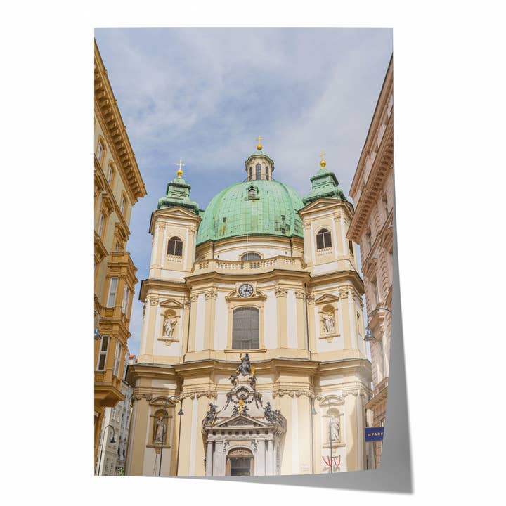 Sankt Peters Kirke Wien | Kunstfotografi Print for engroshandel hos Natasha Riha Photography