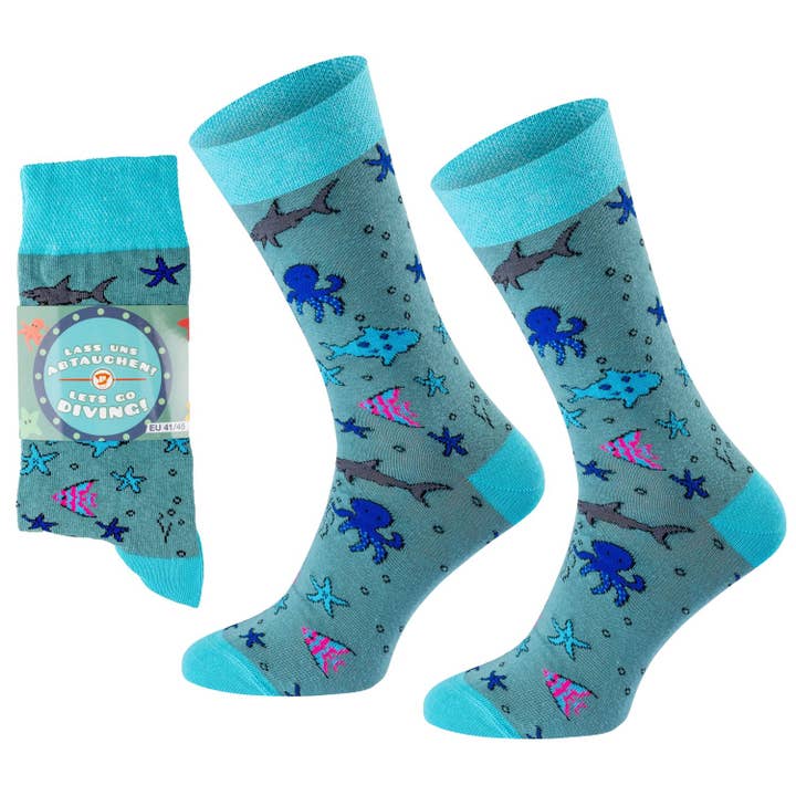 Calcetines con diseño de buceo para venta al por mayor de ChiliLifestyle