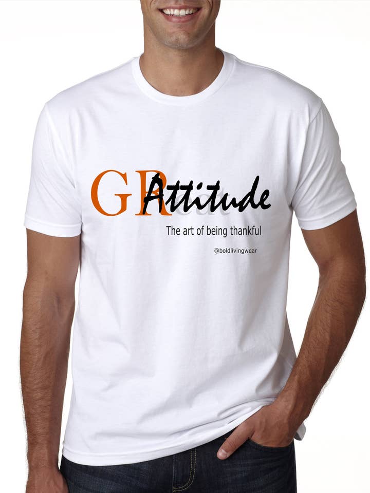 Great Attitude - the Art of Being Thankful for wholesale by Bold Living Wear