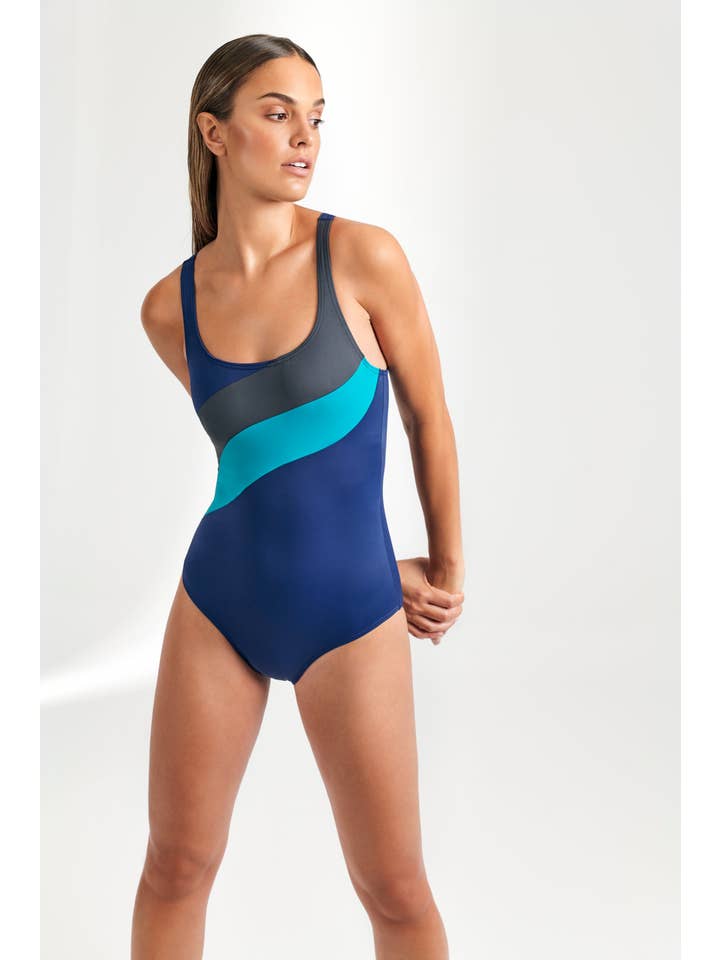 Basmar - Wholesale One Piece Swimsuit - Women's - SHAPE-EFFECT SPORTS SWIMSUIT